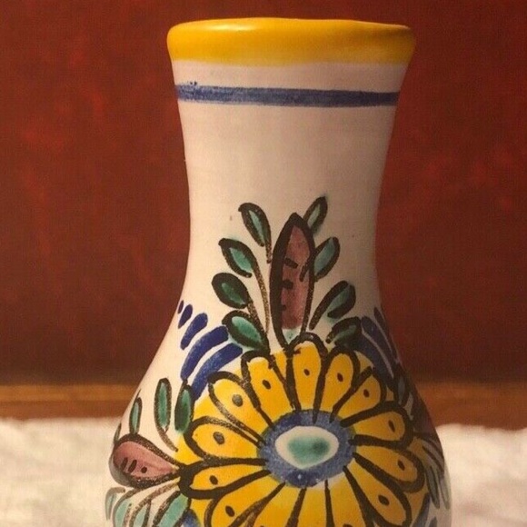 Accents Vintage Czechoslovakian Folk Hand Painted Pottery Painted Wine Jug 6 Poshmark